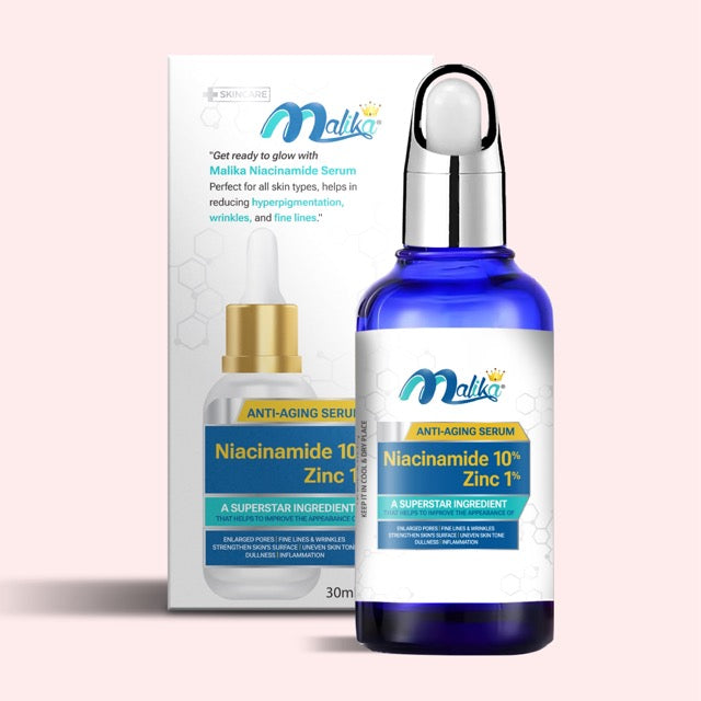 Malika Niacinamide + Zinc Serum 30ml