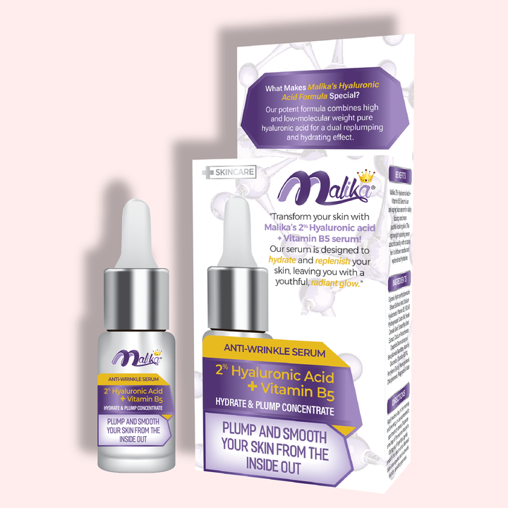 Malika Hyaluronic Acid + Vitamin B5 Serum 5ml