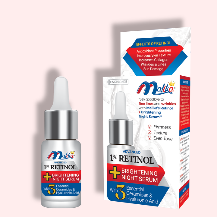 Malika Retinol Brigtening Night Serum 5ml